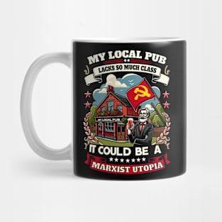 Proletarian Pint: A Toast to Ideals Mug